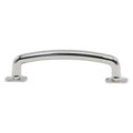 Industrial Style 3-3/4" Nickel Kitchen Cabinet Dresser Pull Handle