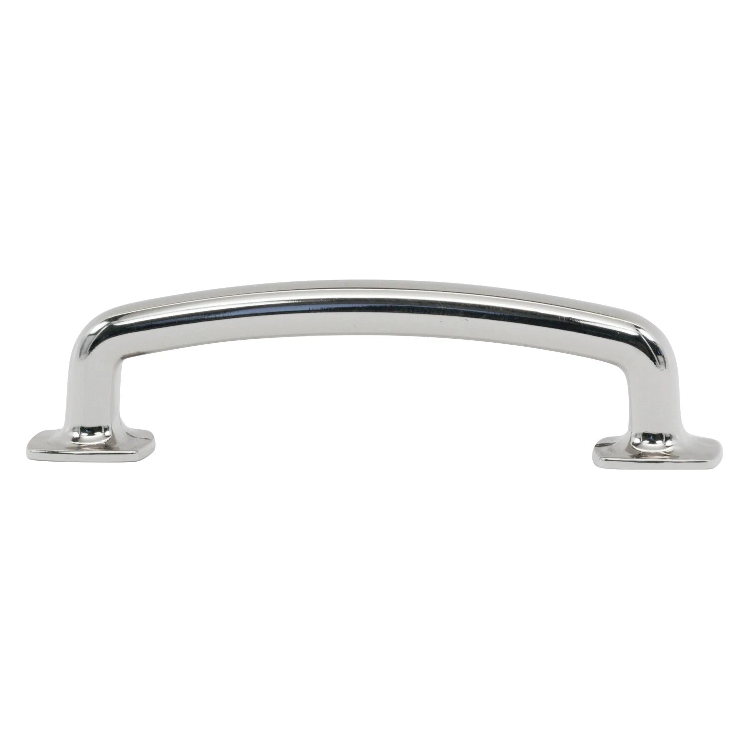 Industrial Style 3-3/4" Nickel Kitchen Cabinet Dresser Pull Handle
