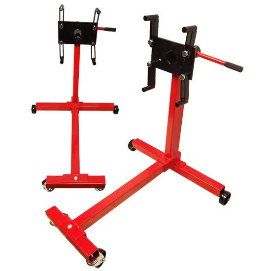 1,000 Lb Engine Stand Mobile Engine Cart 360 Degree Rotating Head