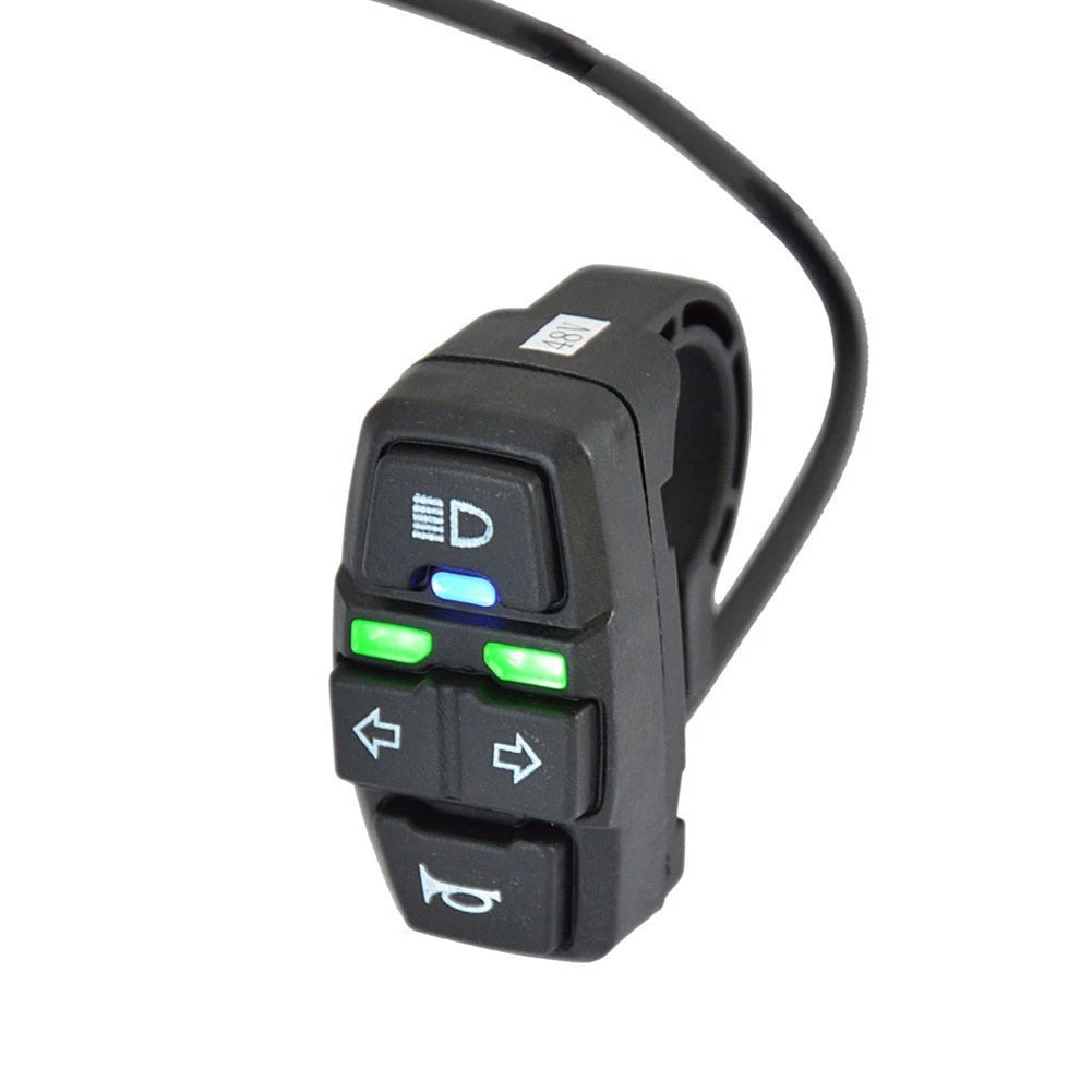 Compact Black Light Switch For Ebikes And Electric Bicycles For Multi