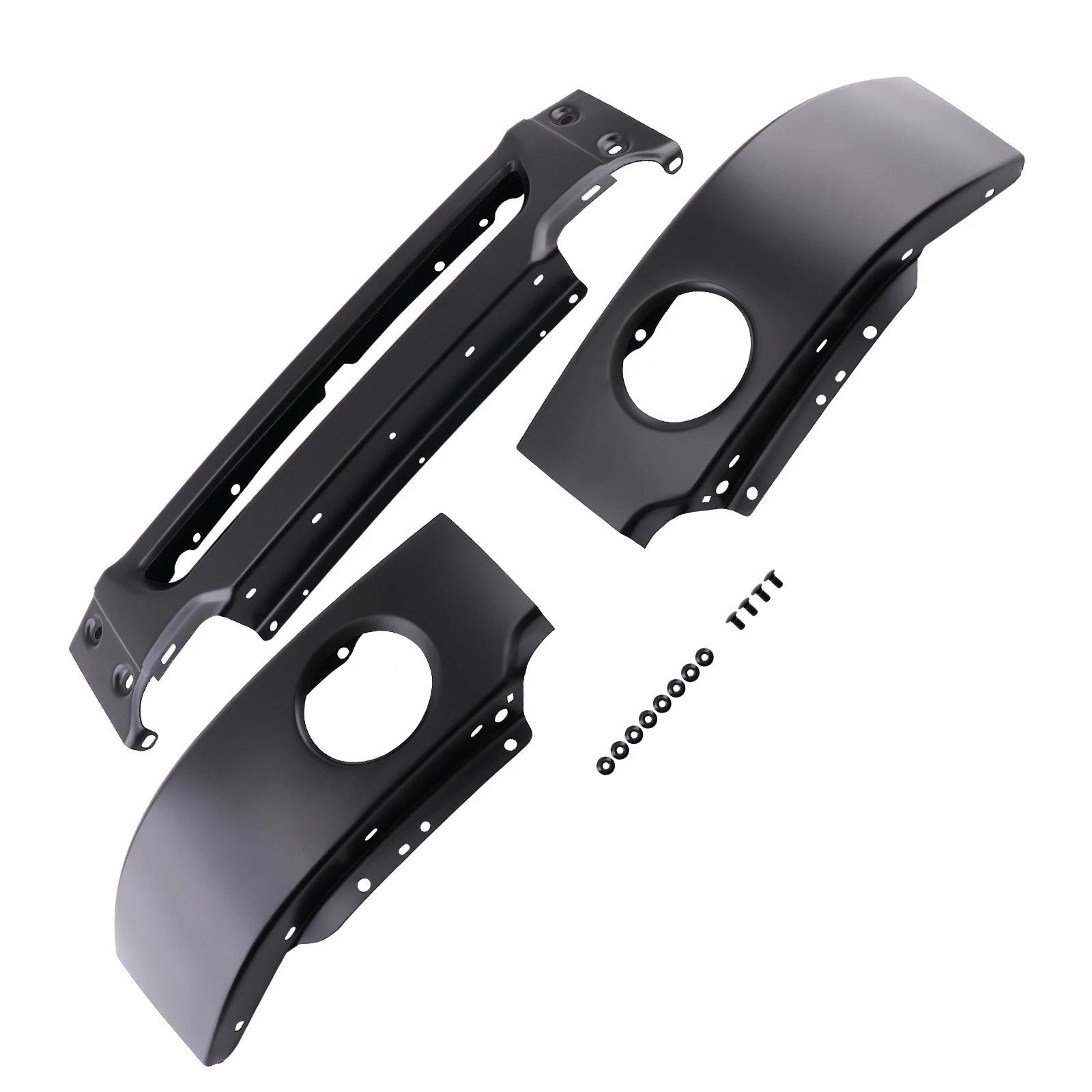 Front Bumper Face Bar for Ford F-150 2006-2008 W/ Fog Light Holes Steel