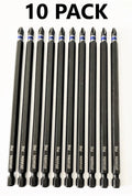 10 IRWIN 6" IMPACT #2 PHILLIPS PH2 SCREW DRIVER BITS DRILL TIPS DRIVER 1838492