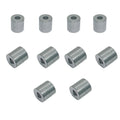 Round Aluminum Crimp Ring Sleeve 1/4" Crimping Stop Sleeve For Wire