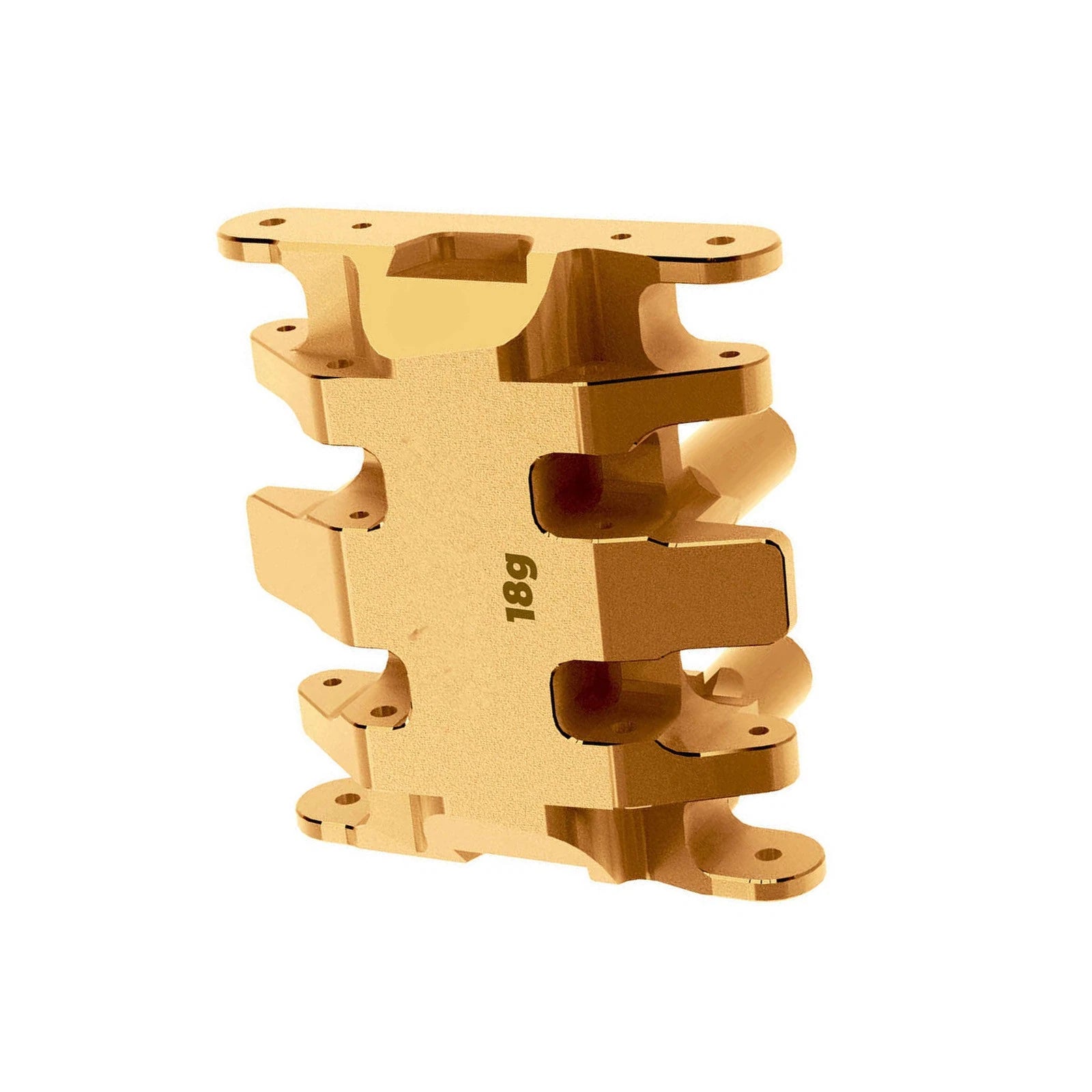 Brass Center Skid Plate For Axial 1/30 Scx30 Jeep | Built Supply Co