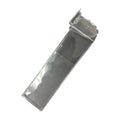 180 Degrees Angled Swivel Slatwall Mounted Clear Acrylic Swivel Shoe
