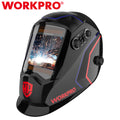 WORKPRO Welding Helmet Large Viewing Welding Mask Hood 4Arc Sensor