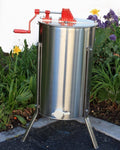 Manual 2 Frame Honey Extractor Beekeeping Equipment Honeycomb Spinner Drum Tank