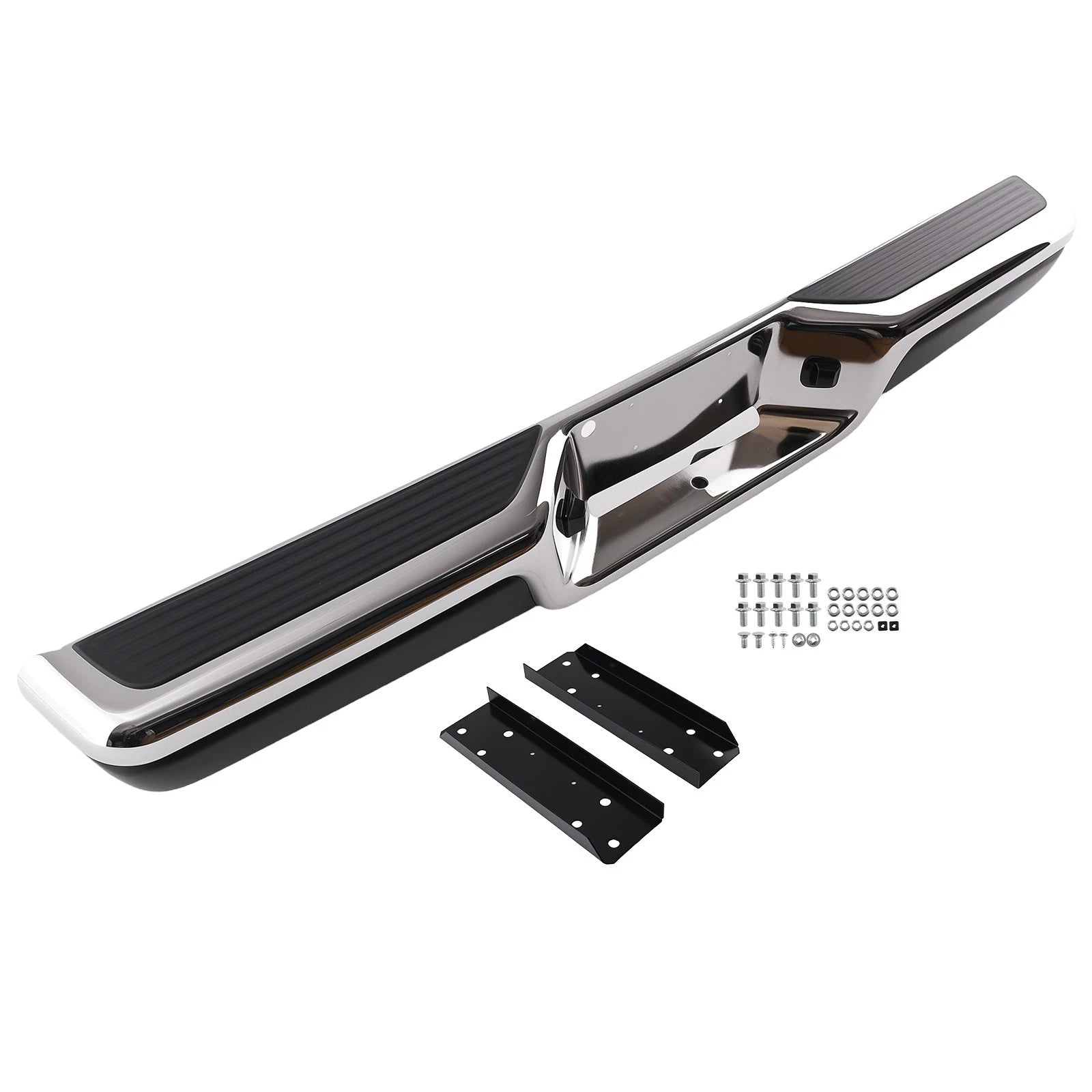 Rear Bumper Assembly for Dodge Dakota 1997-2004 55255902 Chrome Plastic