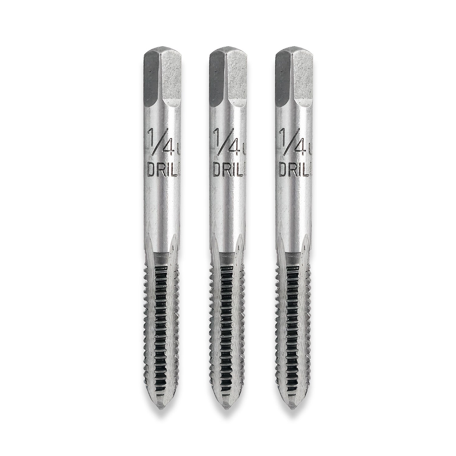 1/4" Unc Threading Taps First Second Plug Tap 1/4" X 20tpi Unc Coarse