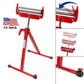 WORKPRO Saw Horse Folding Roller Support Work Stand Carpenter Pipe