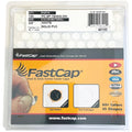 Fastcap Peel & Stick White Screw Cover Caps Pvc 9MM (3/8") X 120