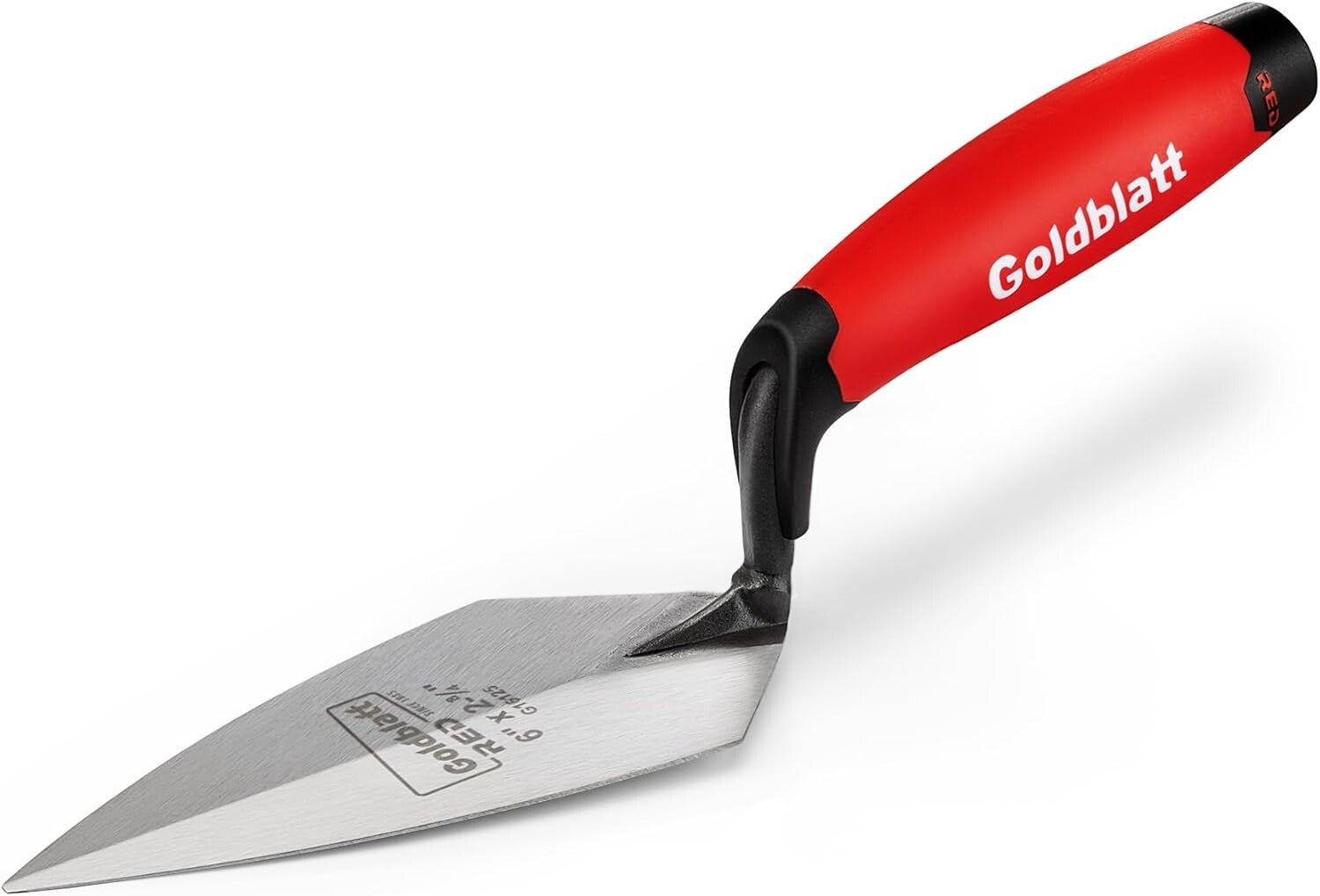 Goldblatt RED Pointing Trowel 6" x 2-3/4" by Goldblatt