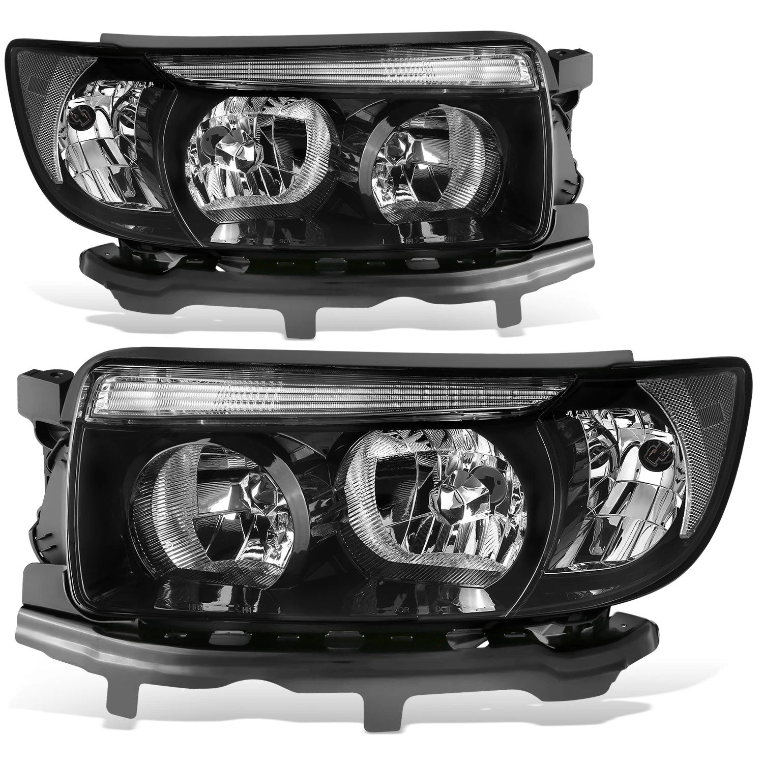 Fit 06-08 Subaru Forester Factory Style Black | Built Supply Co
