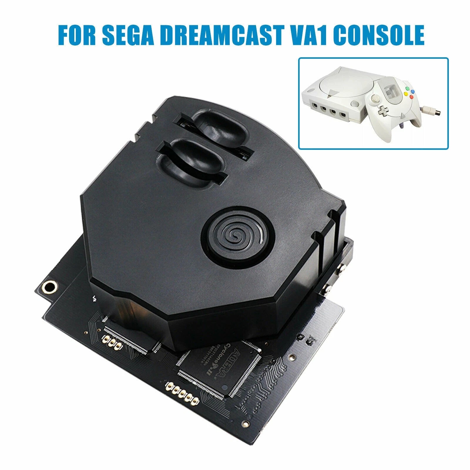 Sd Card Mounting Kit Expansion Adapter V5.15b For Dreamcast Gdemu Va1