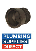 McAlpine 110mm Black Drain Connector