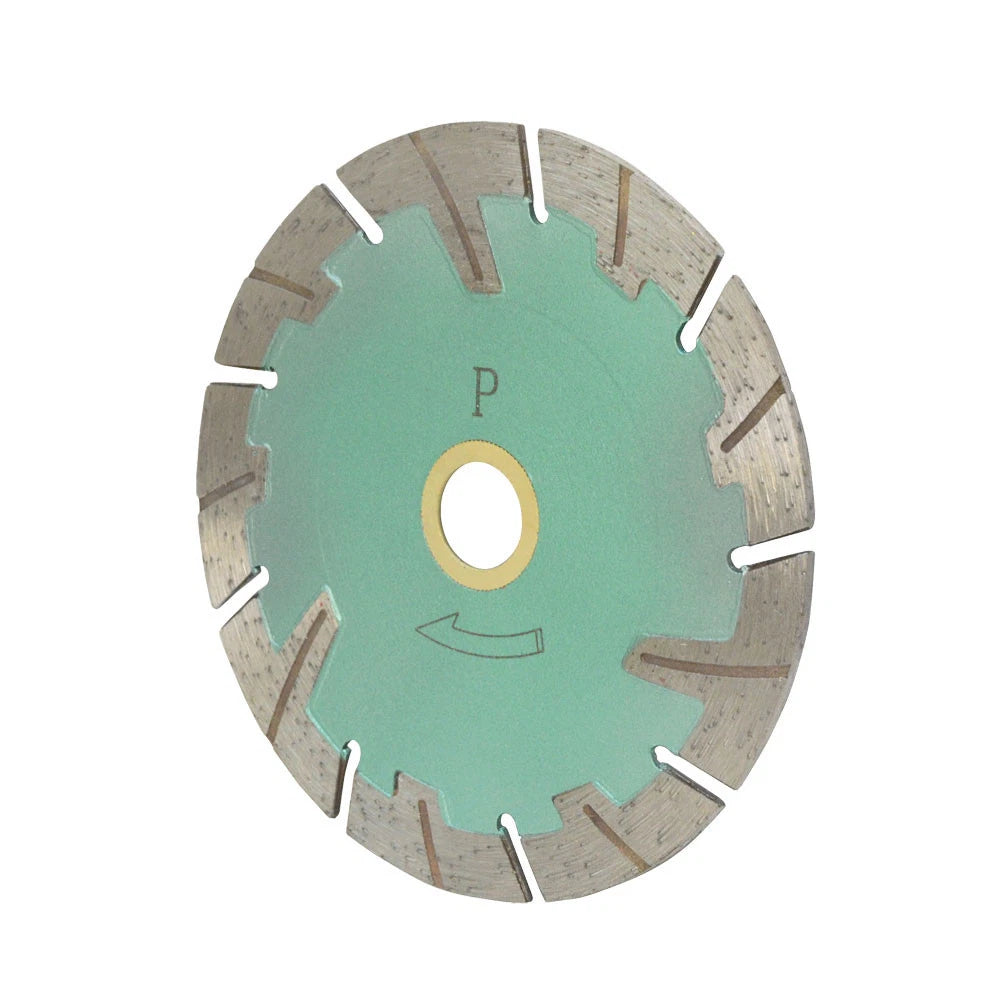 Turbo Segmented Wet And Dry Saw Blade 10mm Rim 4-1/2'' X080'' X