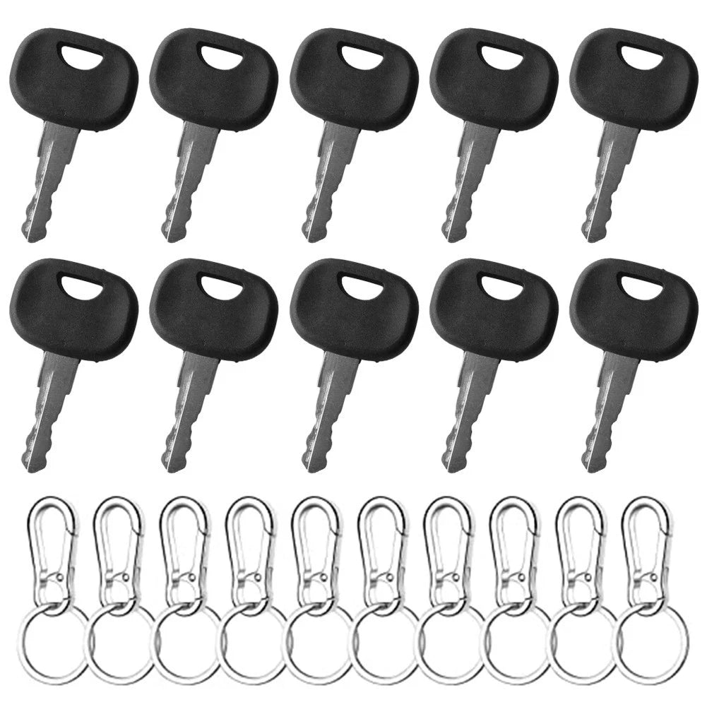 Ignition Keys Complete Set Of Ten With Chains Designed For Optimal
