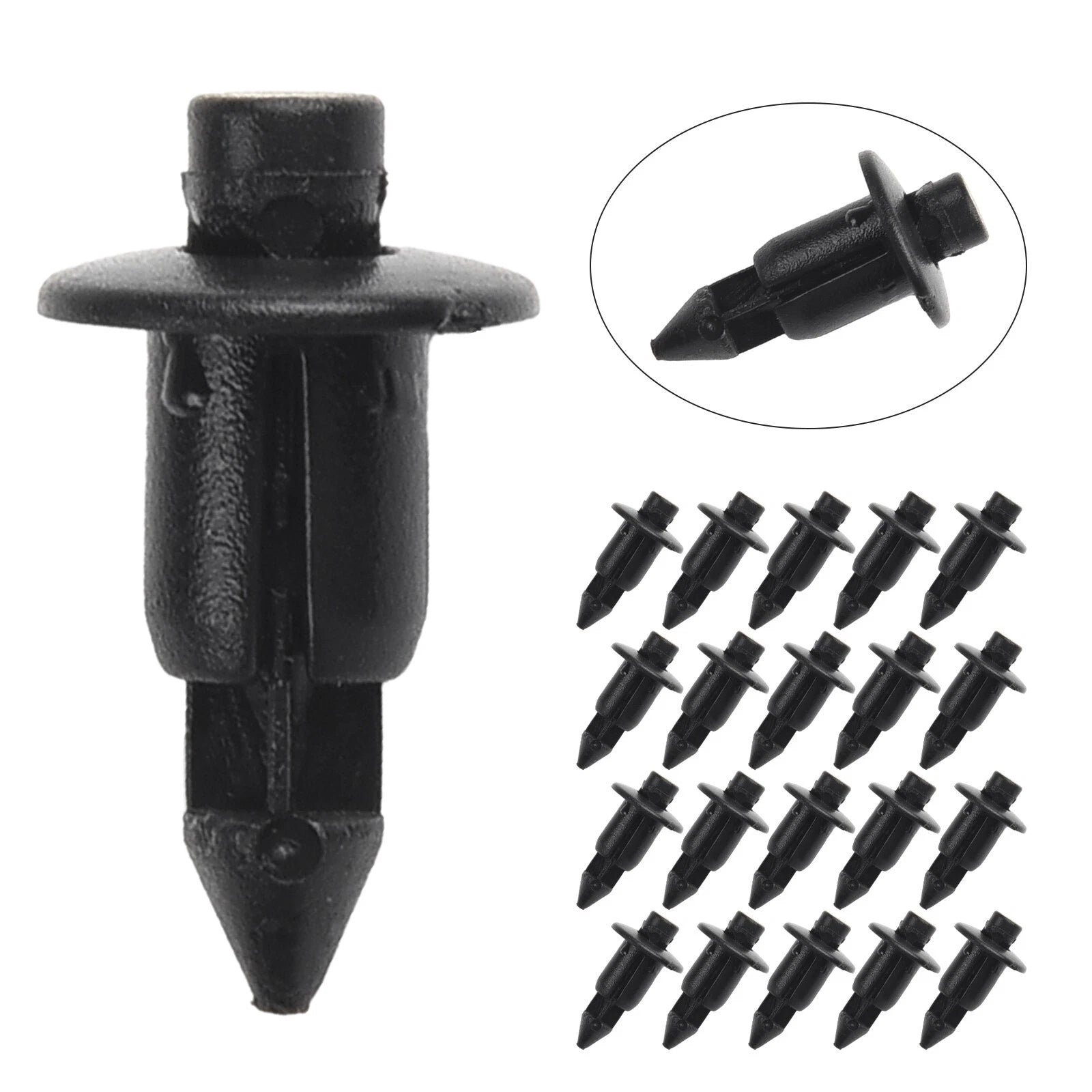 6mm Plastic Rivet Bike-fairing Trim-clips For For Suzuki