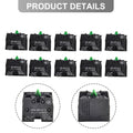 Heavy Duty 10A 600V Push Button Joystick Switch - Black