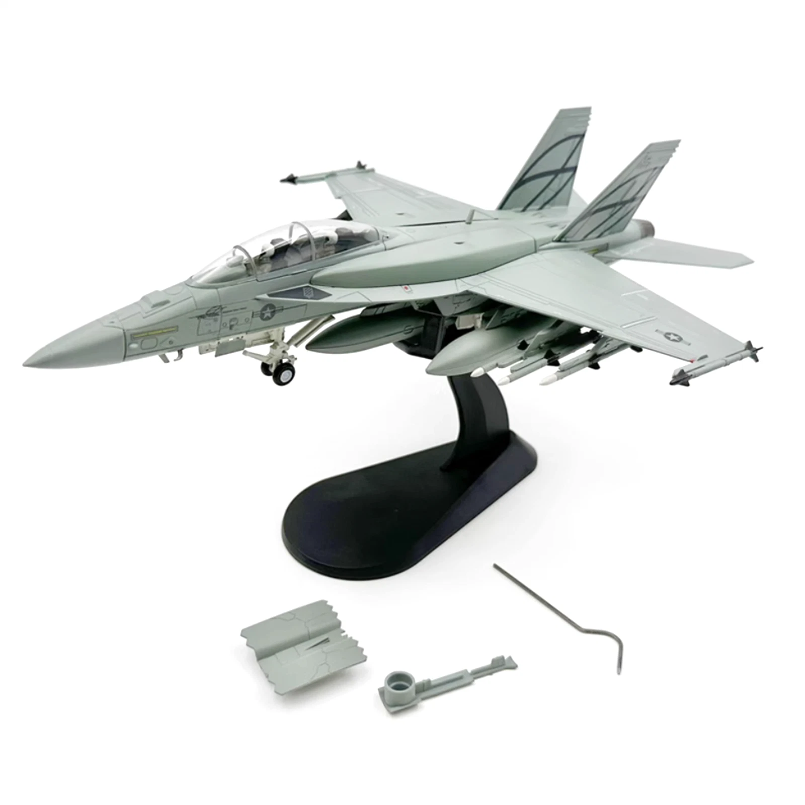 1/72 Scale American F18 Ultimate Hornet Strike Fighter Jet Alloy