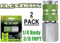 2 Legacy Flexzilla Pro High Flow Air Hose Couplers