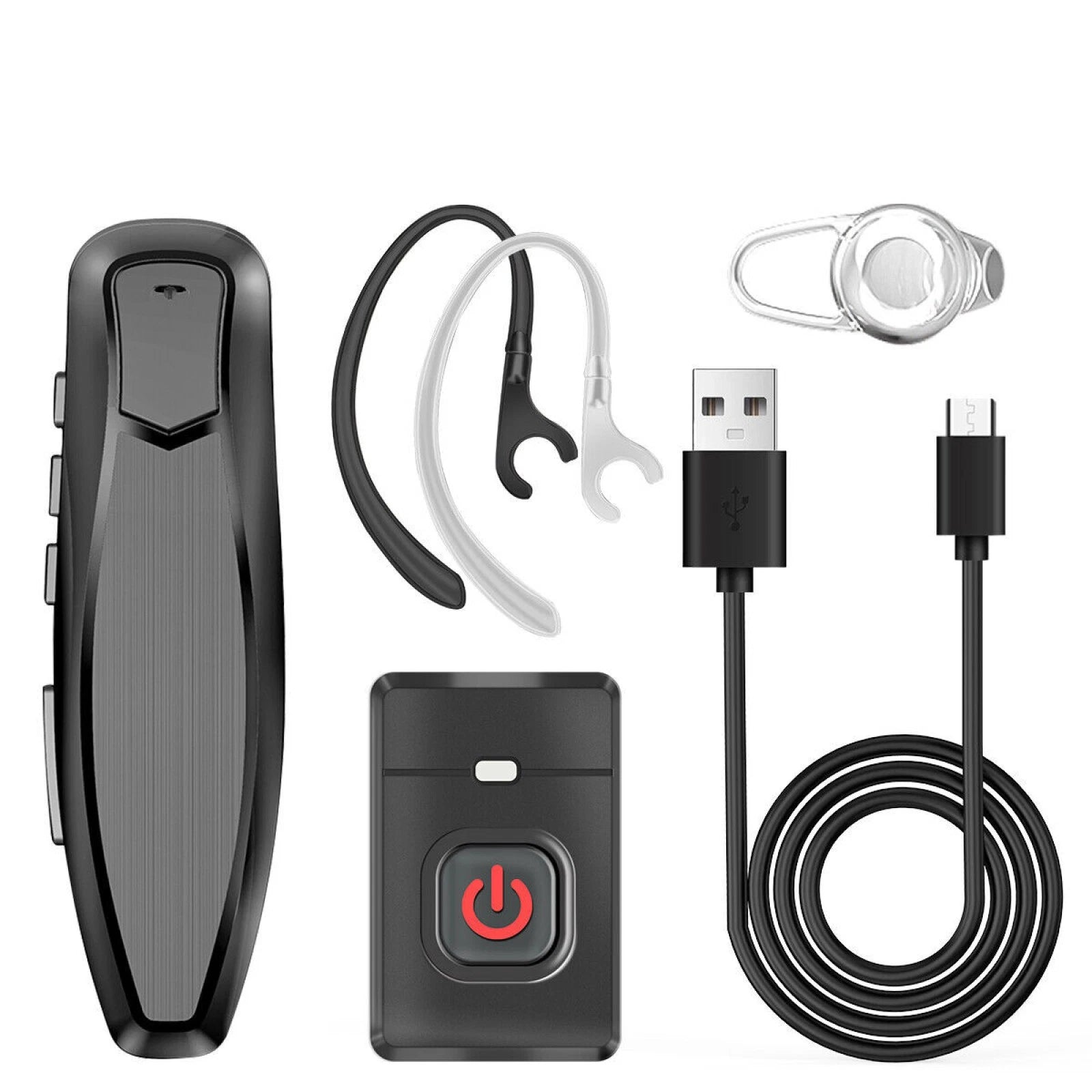 1set Wireless Bluetooth Earphone For Baofeng Uv-5r/e Walkie Talkie