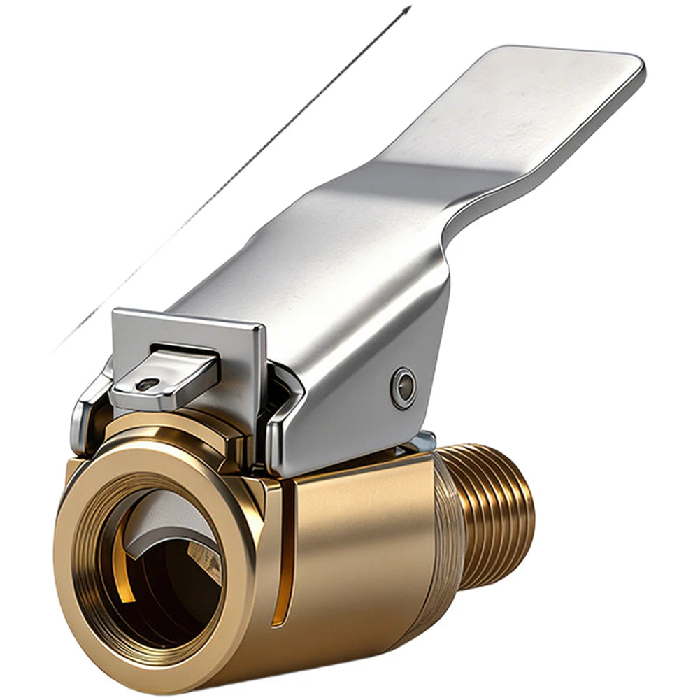 Copper Tire Valve Stem Quick Fill Nozzle For Car Bike Motorcycle Air