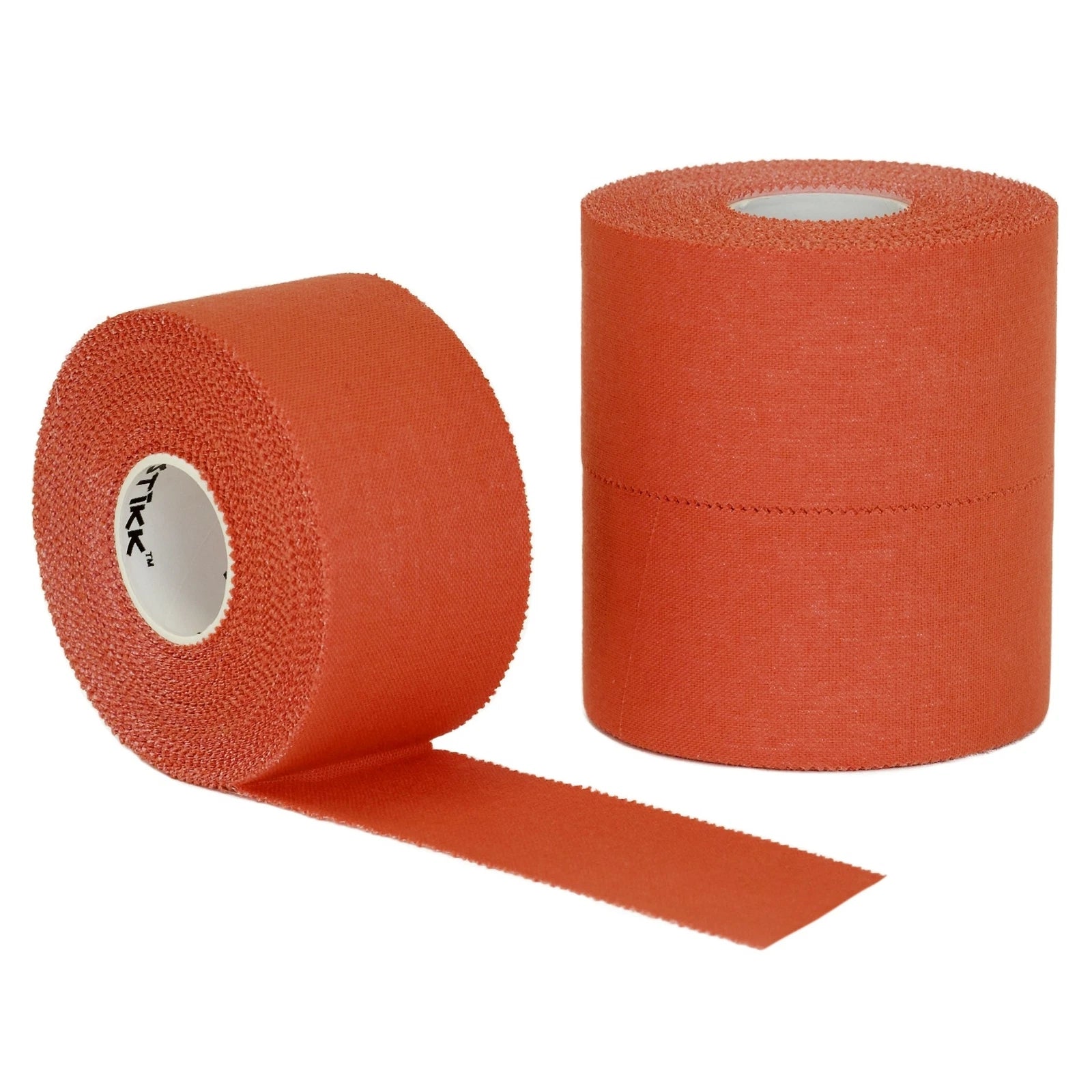 Stikk Orange Athletic Tape 3 Pack 1.5" X 15 Yard Rolls (45 Feet)