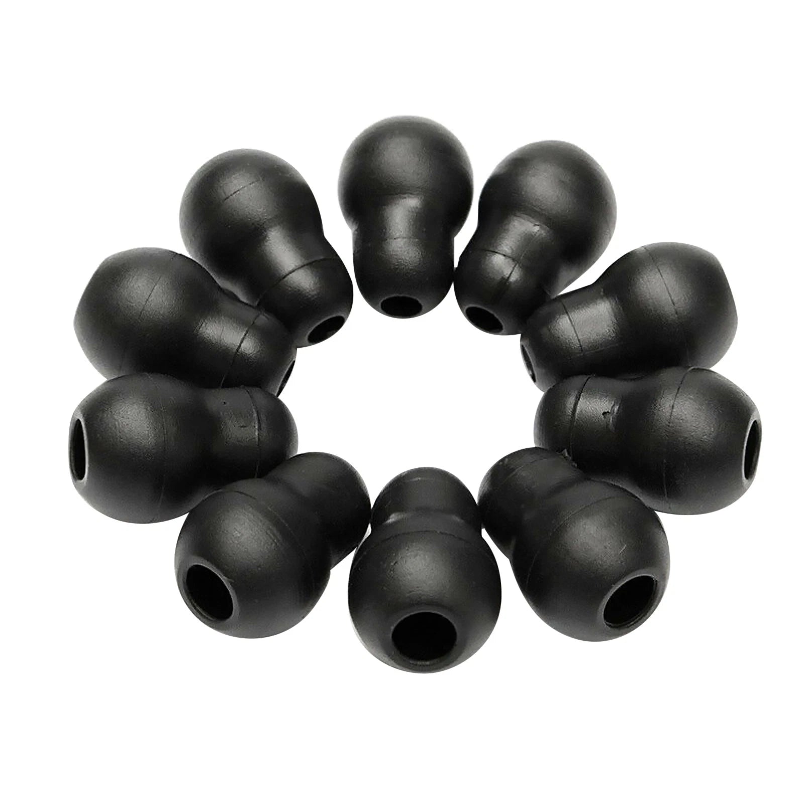 Silicone Black Soft Eartips Earplug Earpieces For Littmann