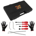 8pc Drum Brake Servicing Tool Kit for Automotive