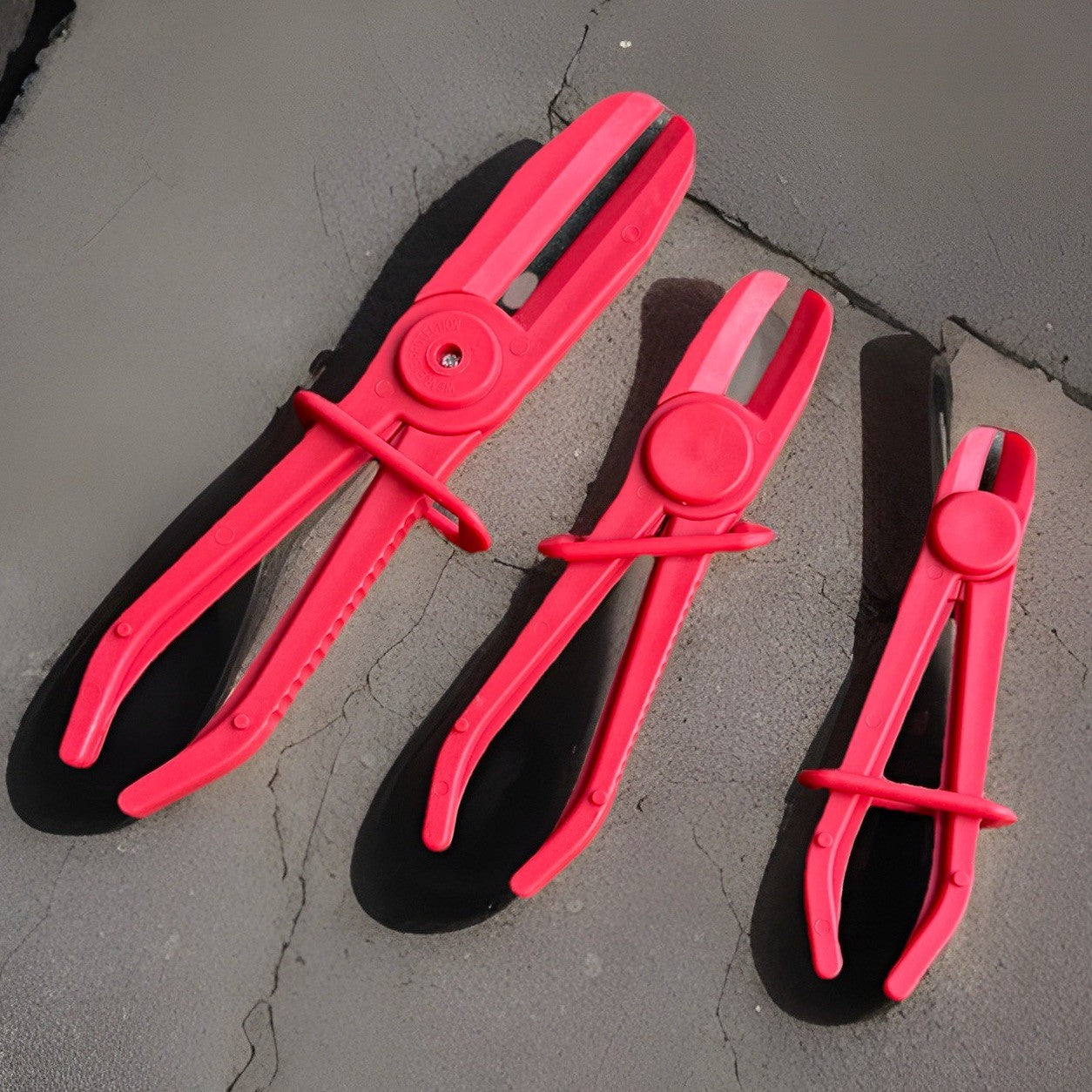 3pc Plastic Hose Pinch Off Pliers Set