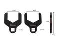 Car Water Pump Timing Belt Tension Wrench  1/2" dr 41 46mm 2pc f Buick Chevrolet