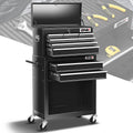 Black 8 Drawers Durable 2-in-1 Detachable Rolling | Built Supply Co