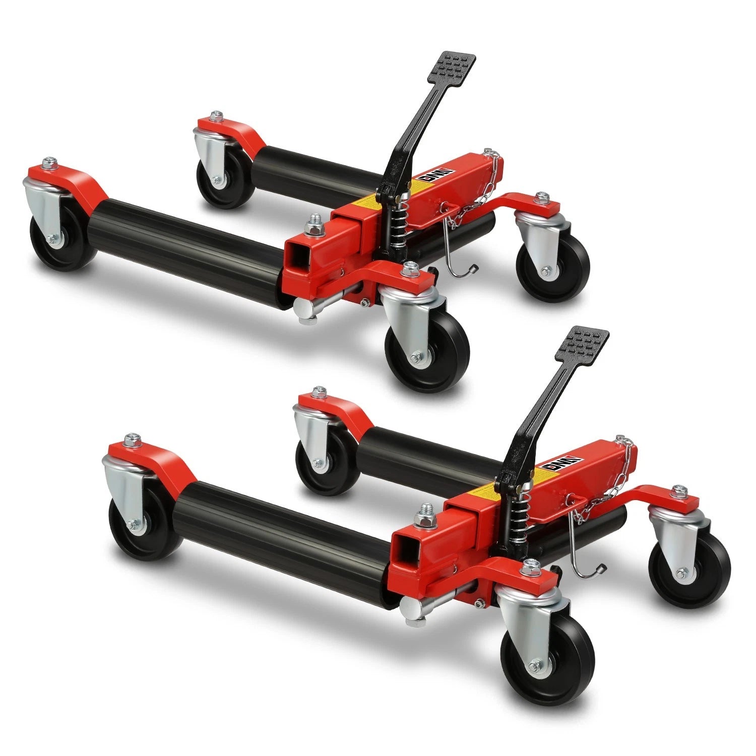 12 In 1500lbs Hydraulic 10.8"-23" Detachable Car Wheel Repair Dolly