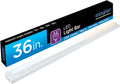 36 Inch Plug-In under Cabinet Lights, 2386 Lumens, Five White Settings