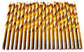 20 HITACHI TITANIUM 11/32" HIGH SPEED STEEL DRILL BITS
