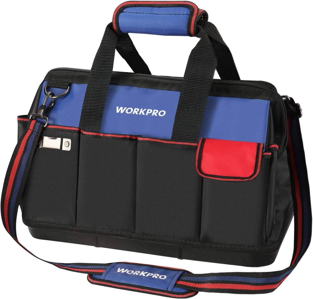 WORKPRO 18-Inch Tool Bag Waterproof with Adjustable Strap by WORKPRO