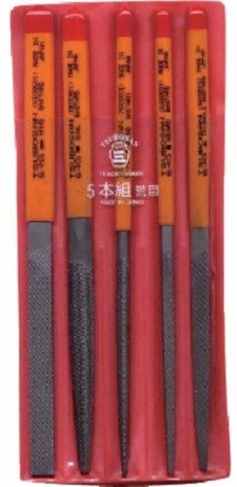 Tsubosan 5 Pcs Rough First Set File Set