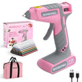 Workpro 7.2V Cordless Hot Glue Gun Glue Sticks Dual-temp 2600mah