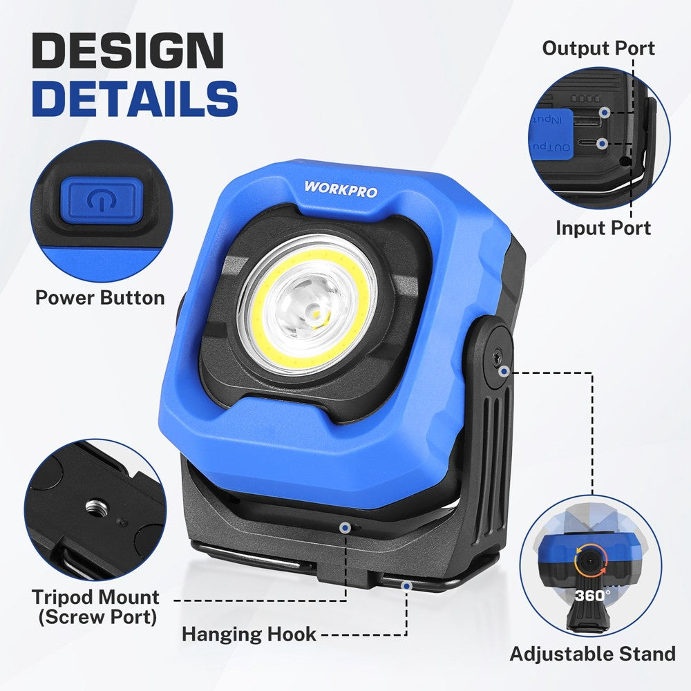 EverBrite 1200 Lumen Rechargeable Work Light by EverBrite