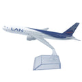 1:400 Scale 16cm Chile 777 Airliner Alloy Airplane Model Souvenir
