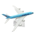 1/400 16cm Korean Air A380 Alloy Airplane Model Simulation Airliner