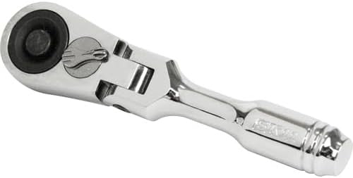 SK11 Compact Stubby Flex Ratchet Handle 1/4