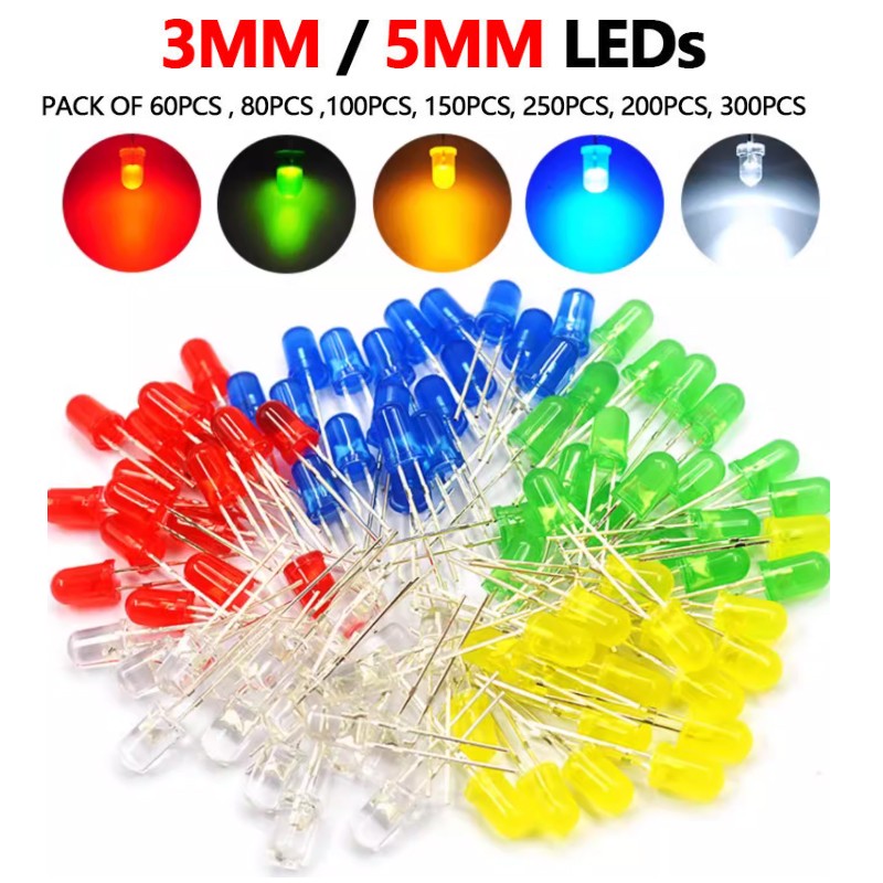 LED Assortment DIY Light Emitting Diodes