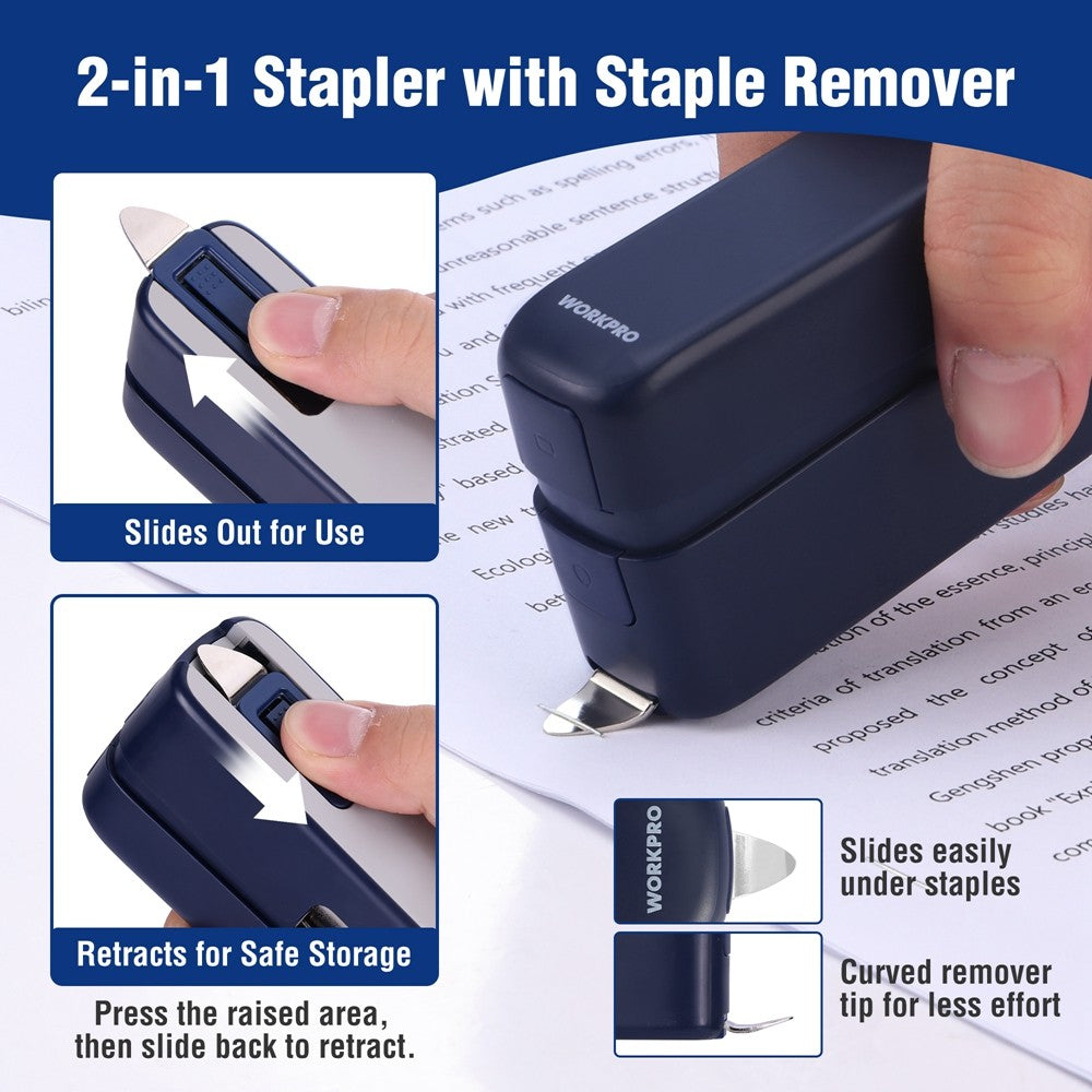 WORKPRO 2-in-1 Stapler with Staples by WORKPRO