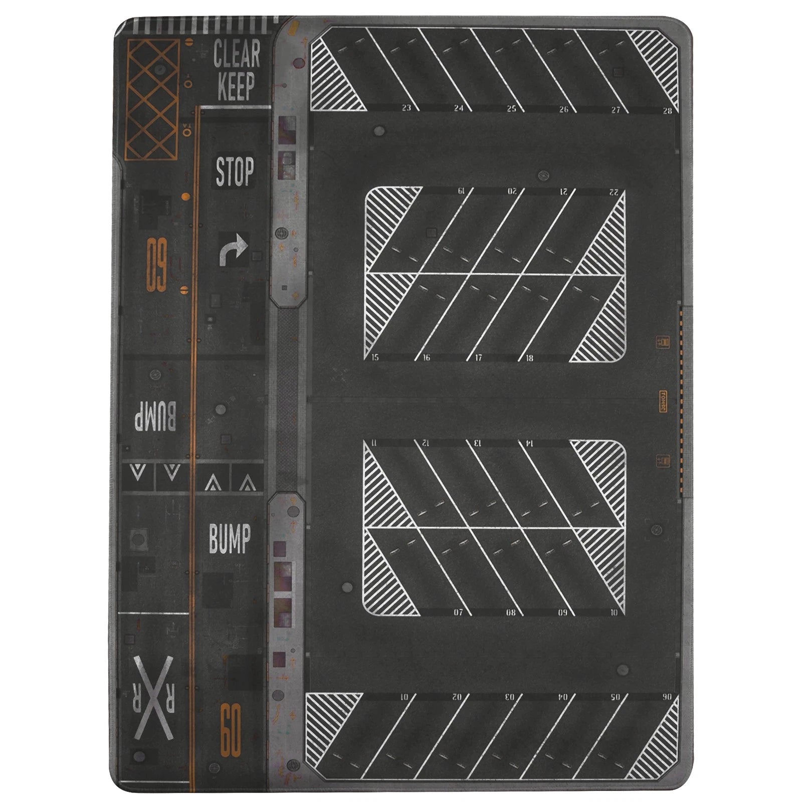 1/64 Parking Lot Diorama Car Park Mouse Pad For Hot | Built Supply Co