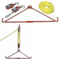 440lbs Deer Hoist Gambrel Pulley Lift System For Hunting Deer Elk Game