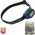 Headlight COB LED Ultra Bright Head Torch Mechanics Camping Fishing FlashlightOp