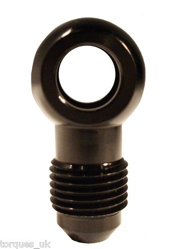 An -6 (an6 an 06) 10.5mm Eye Banjo Adapter in Black