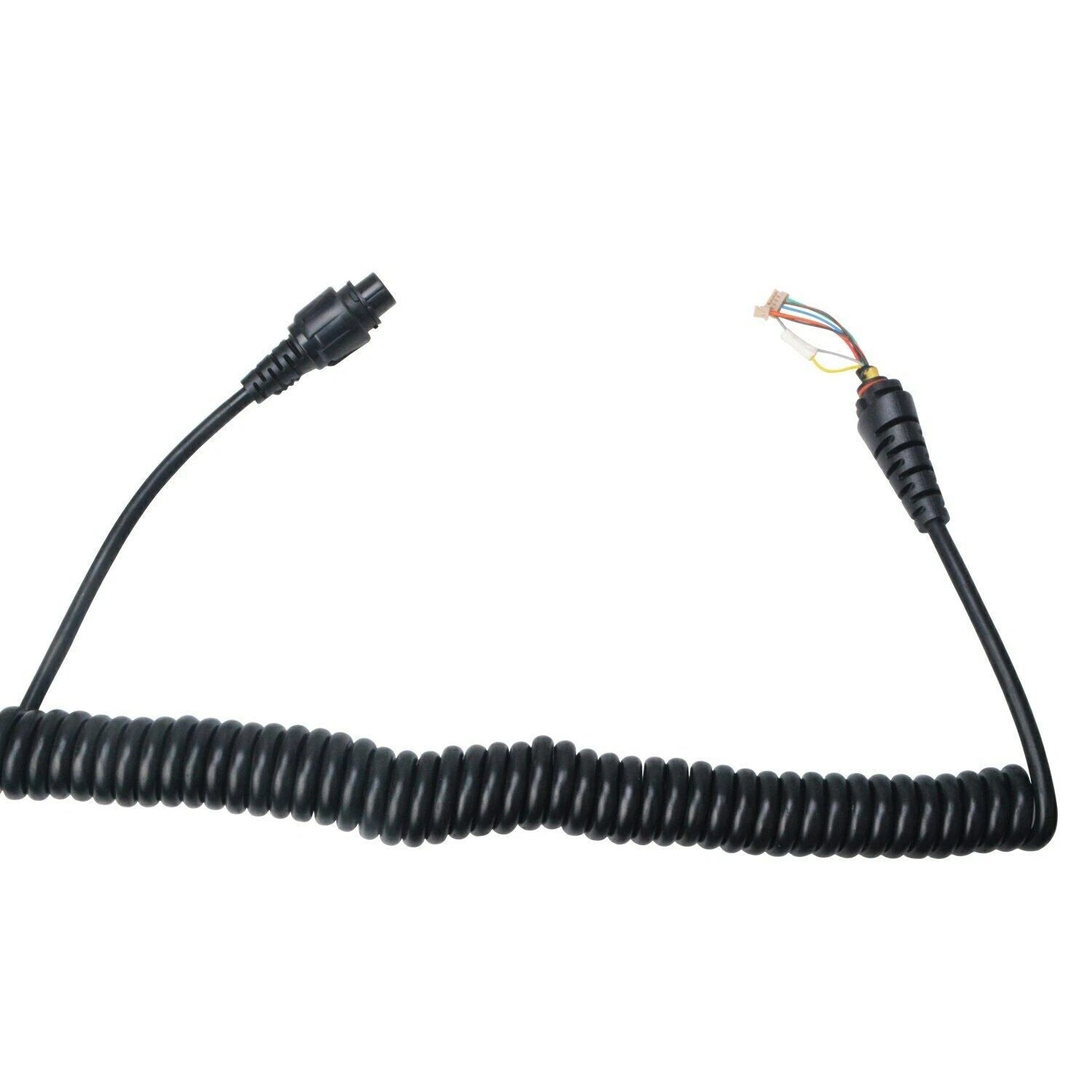 9ft/2.85m Stretchable Speaker Microphone Spring Cable Line For Hytera